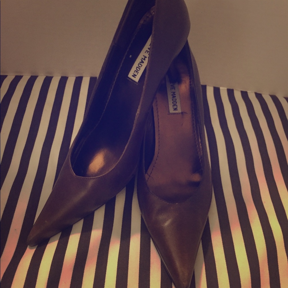 Brown Steve Madden Heel